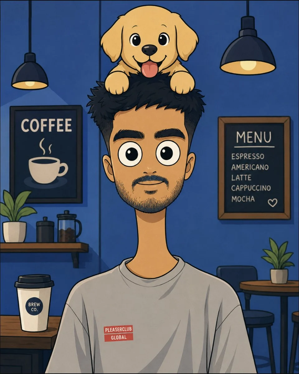 POV: Your morning coffee just got a little more chaotic ☕🐶😂