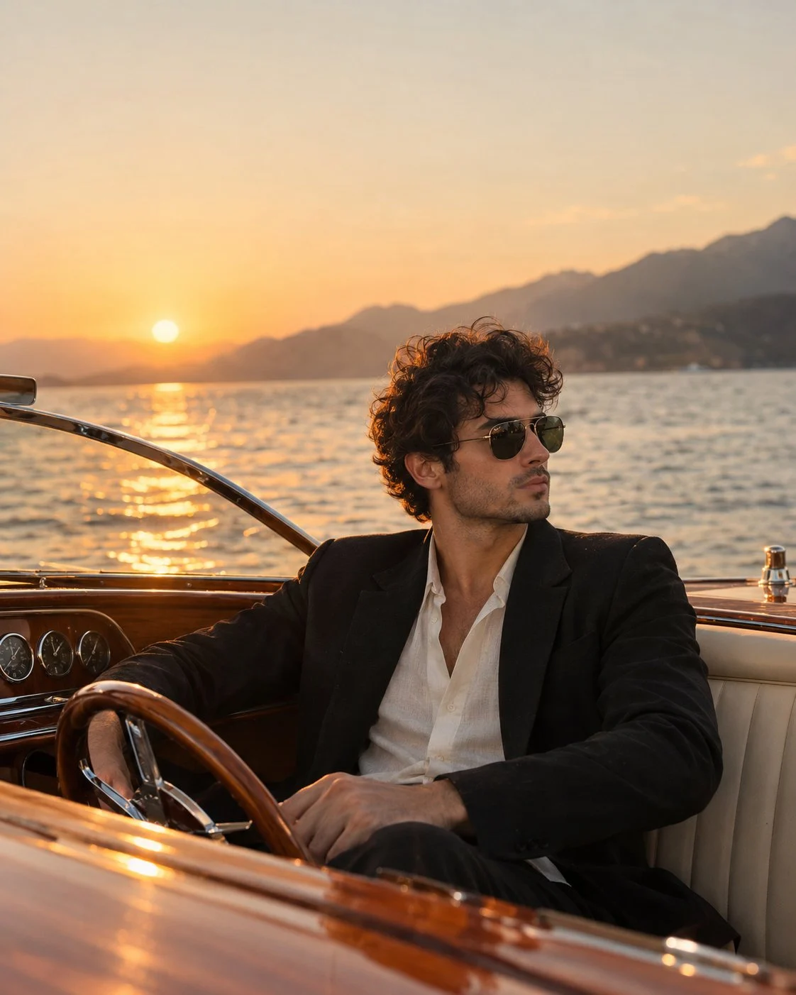 Golden hour, stile senza tempo e una lussuosità silenziosa. 🌅🖤