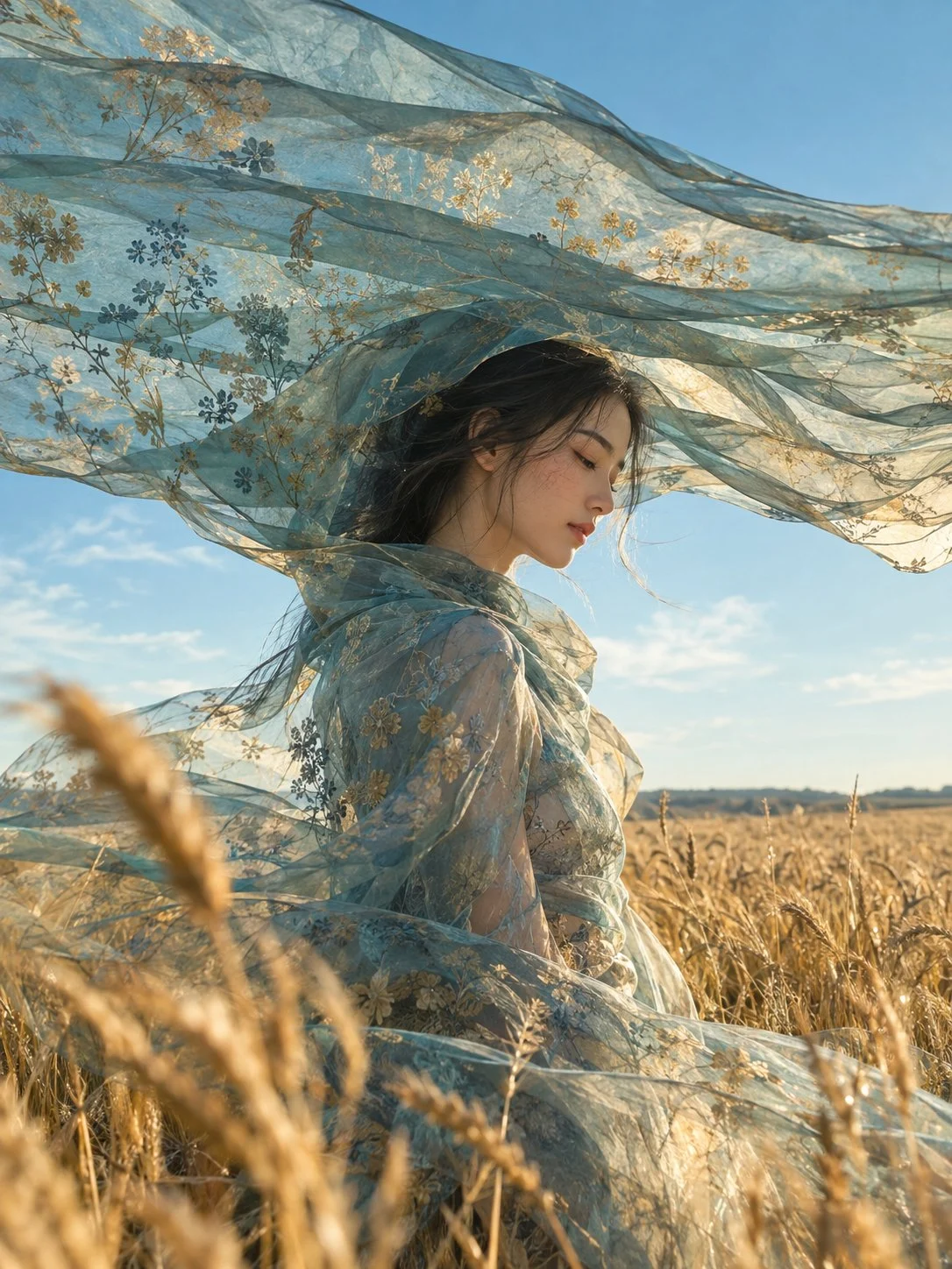 Irgendwo zwischen dem Himmel, dem Wind und einem Feld goldener Träume… 🌾