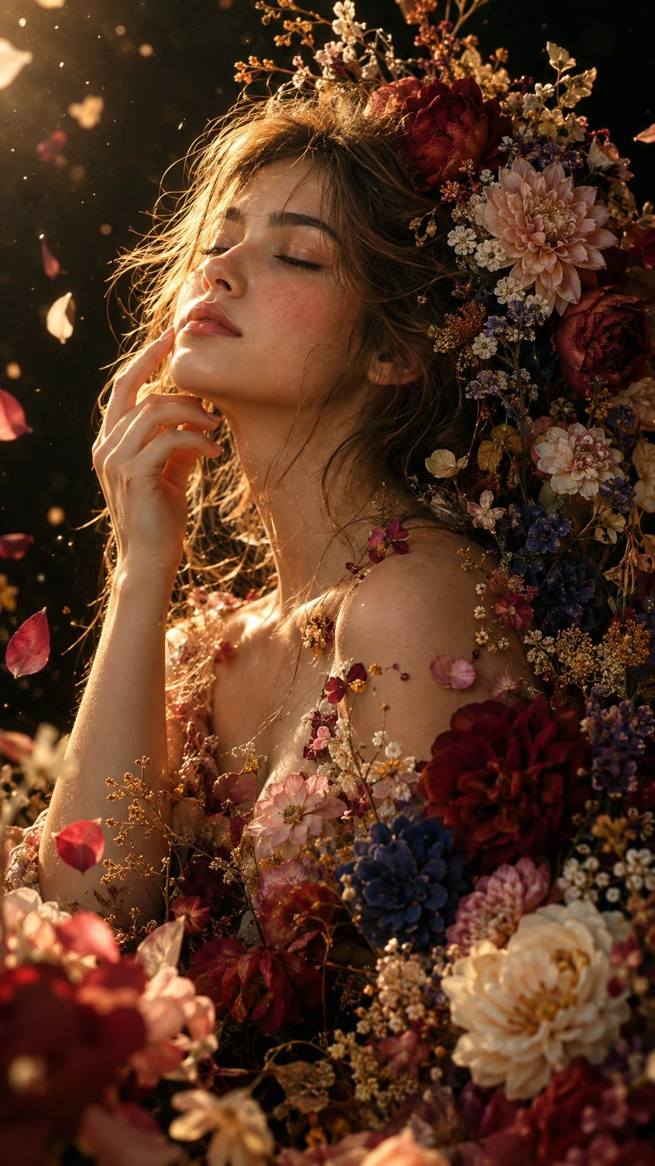 Dove sboccia la bellezza, anche il silenzio è magico. 🌸