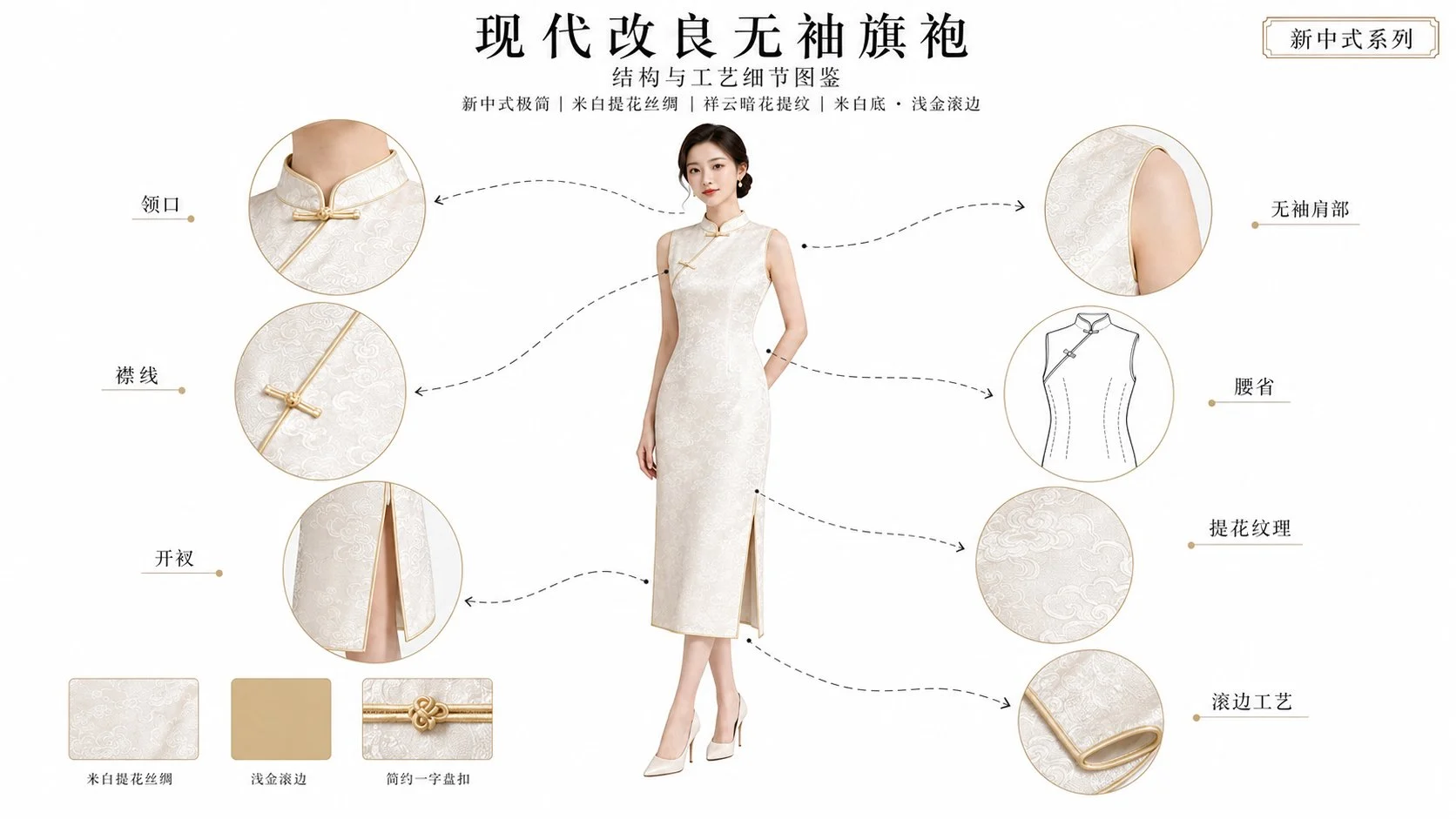 GPT Image 2 genera «Catalogo del qipao» Vol. 1