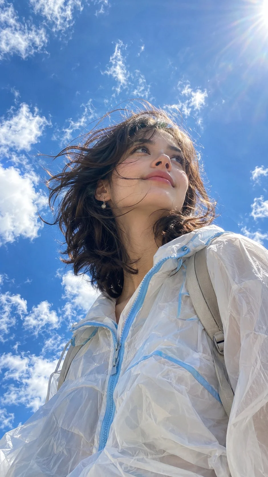追着阳光,一缕微风接着一缕微风。☁️💙
