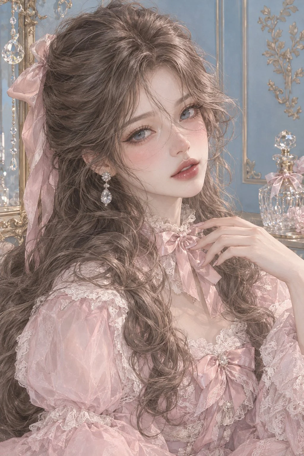 Morbida come un sogno, vestita di rosa e toccata da un po' di magia. 🎀✨