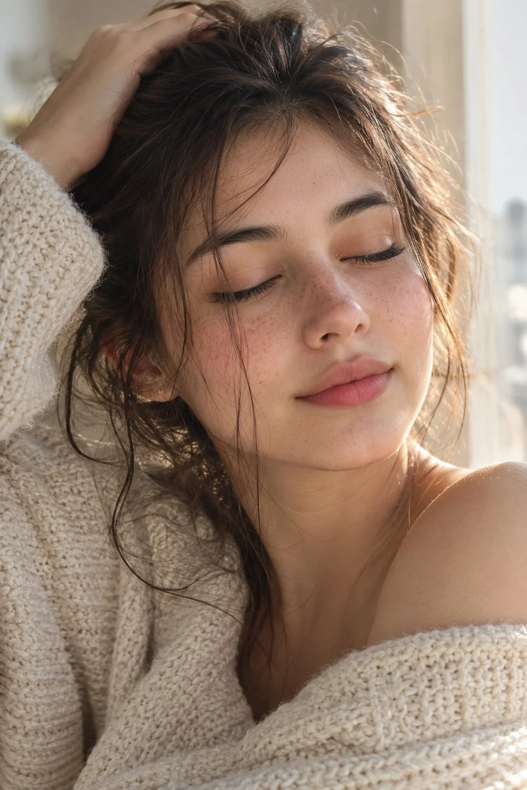 부드러운 아침, 고요한 순간, 그리고 작은 온기. ☀️🤍