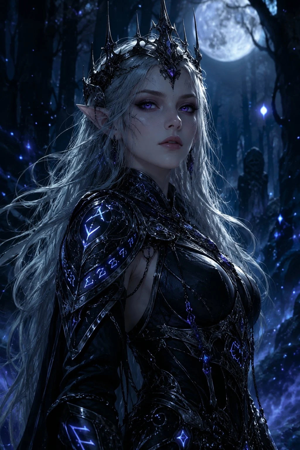 Non è nata per governare il regno… è nata per governare l'oscurità. 🌙👑
