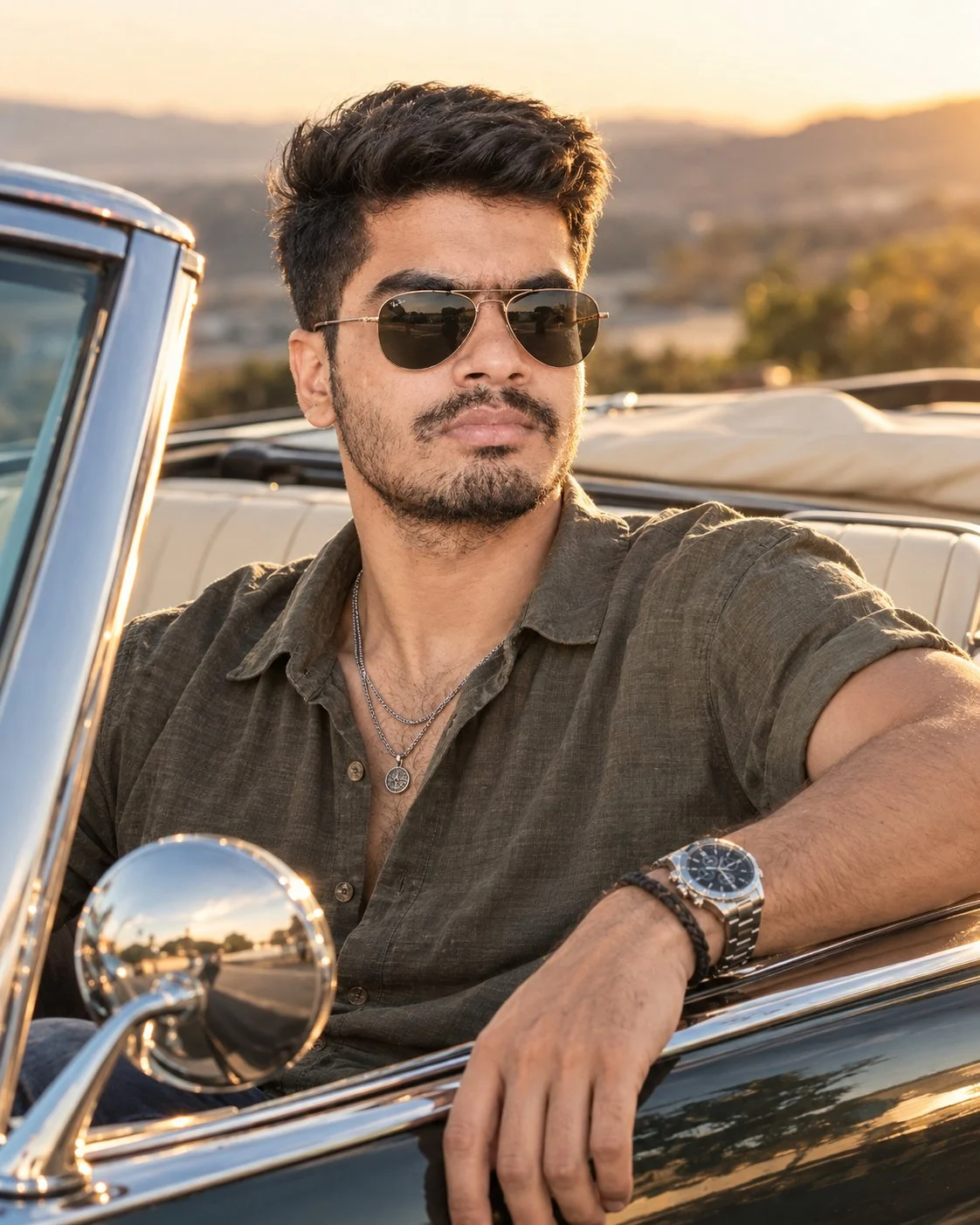 Goldene Stunde, zeitloser Stil. 🕶️