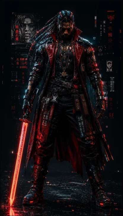 Nacido para la caza. Forjado por la noche de neón. ⚔️🔴