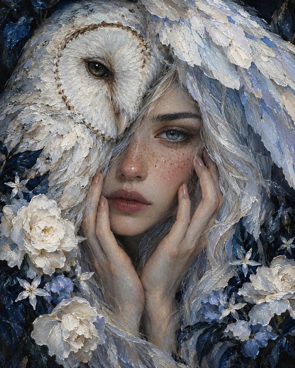 Dove il silenzio, le piume e il dolore diventano arte. 🦉✨