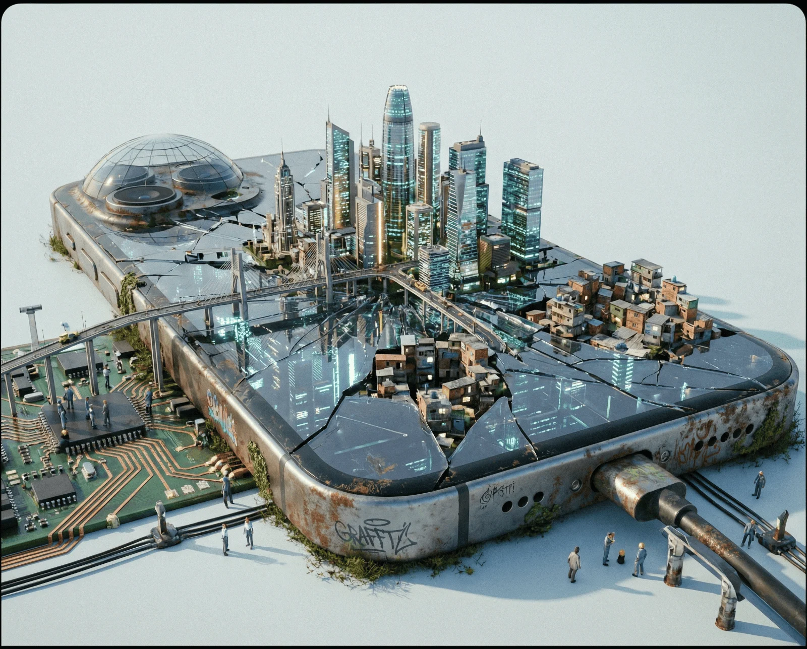 La città degli smartphone