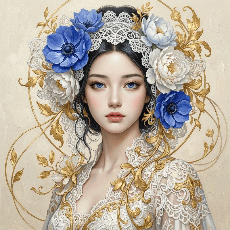 Ethereal Dreamlike Portrait