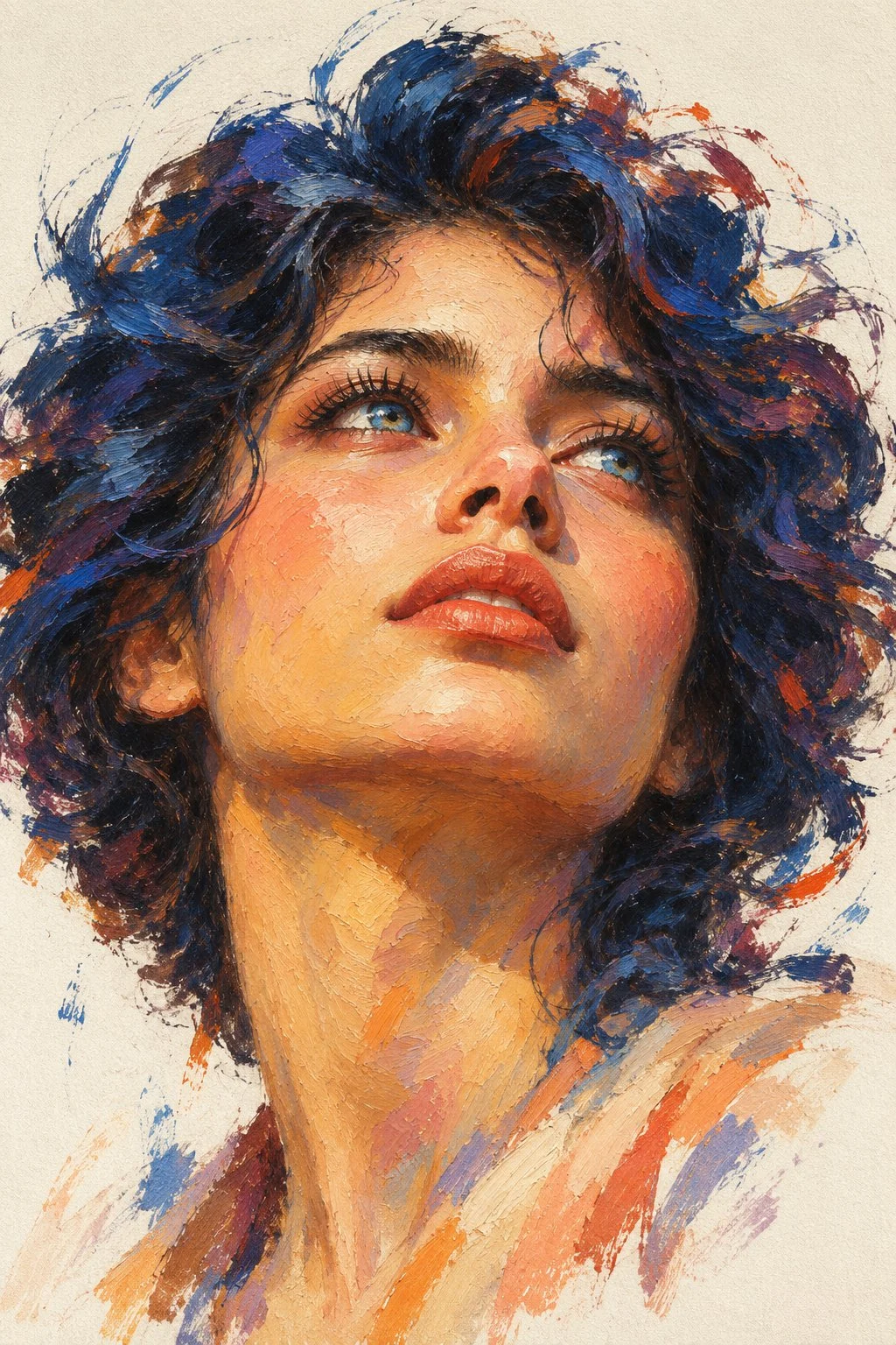 Dove l'emozione incontra il colore, ogni pennellata racconta una storia. 🎨