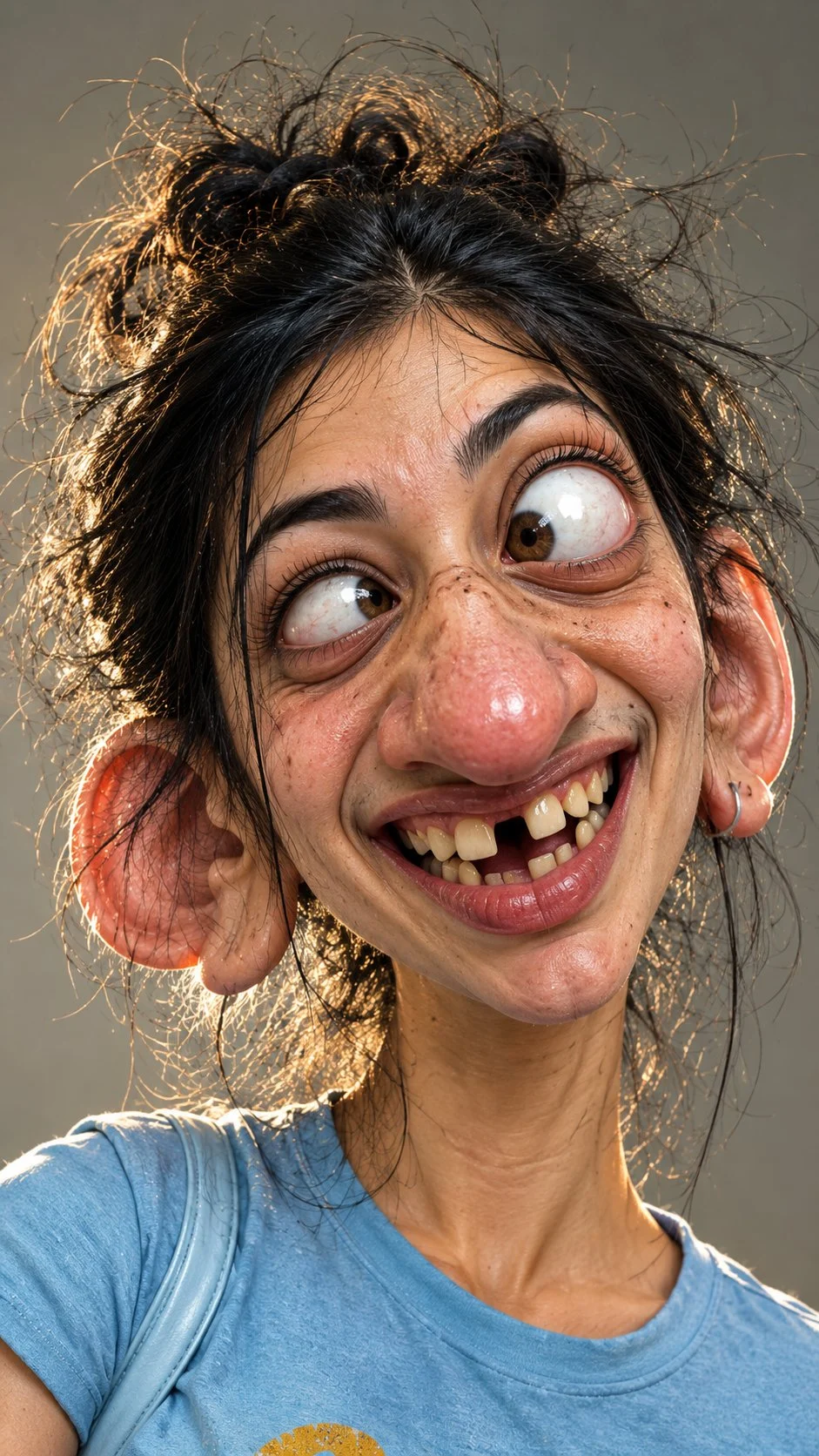 Quando il tuo viso riceve un upgrade… ma l'universo sceglie il caos. 😂🤪