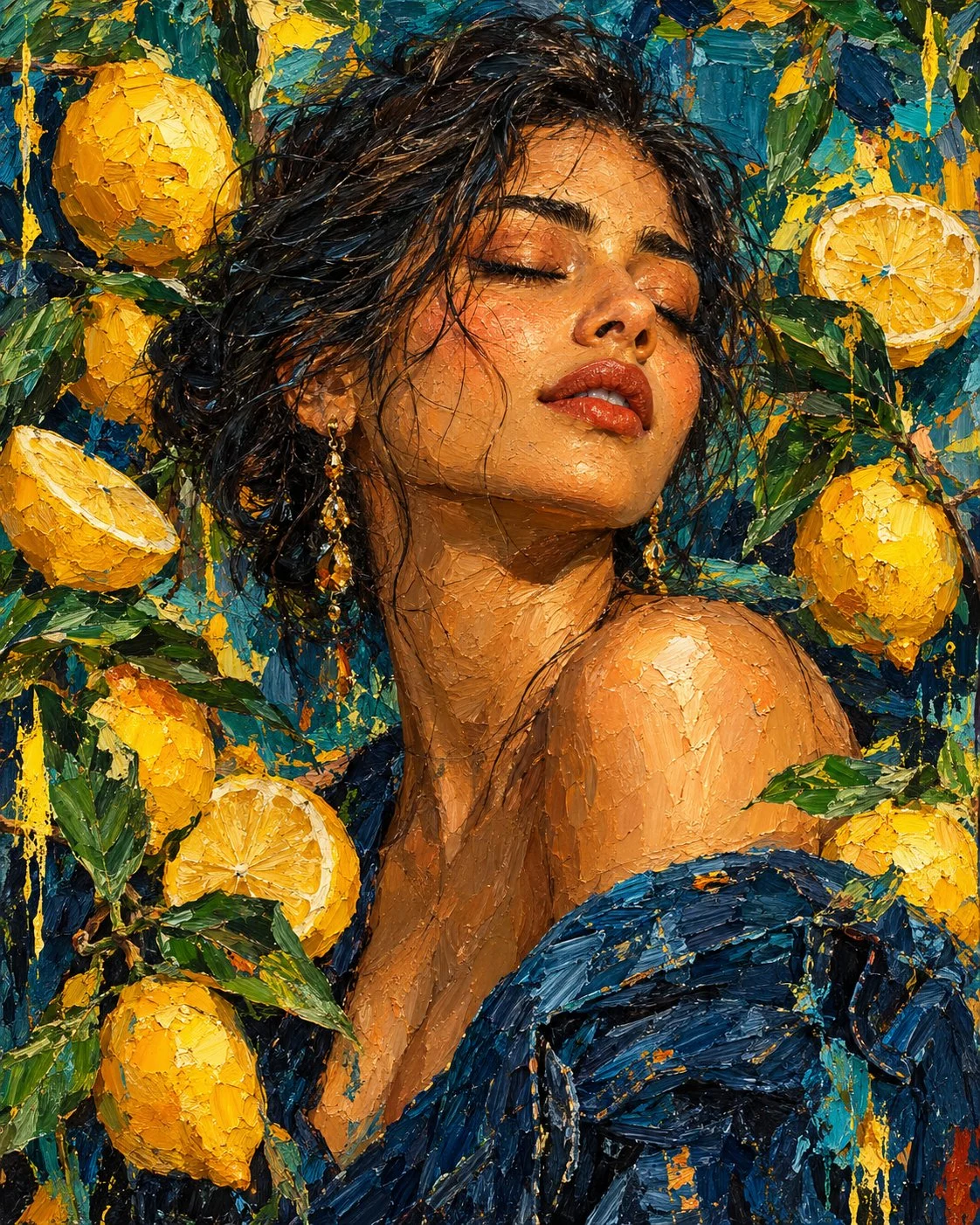 When lemons meet dreams, even silence becomes a masterpiece. 🍋🎨