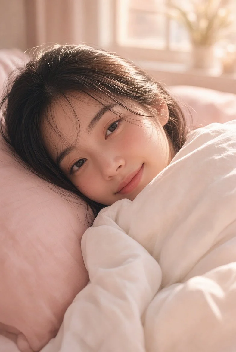 柔和的陽光、溫暖的毛毯，還有一抹淺笑… 🤍☀️
