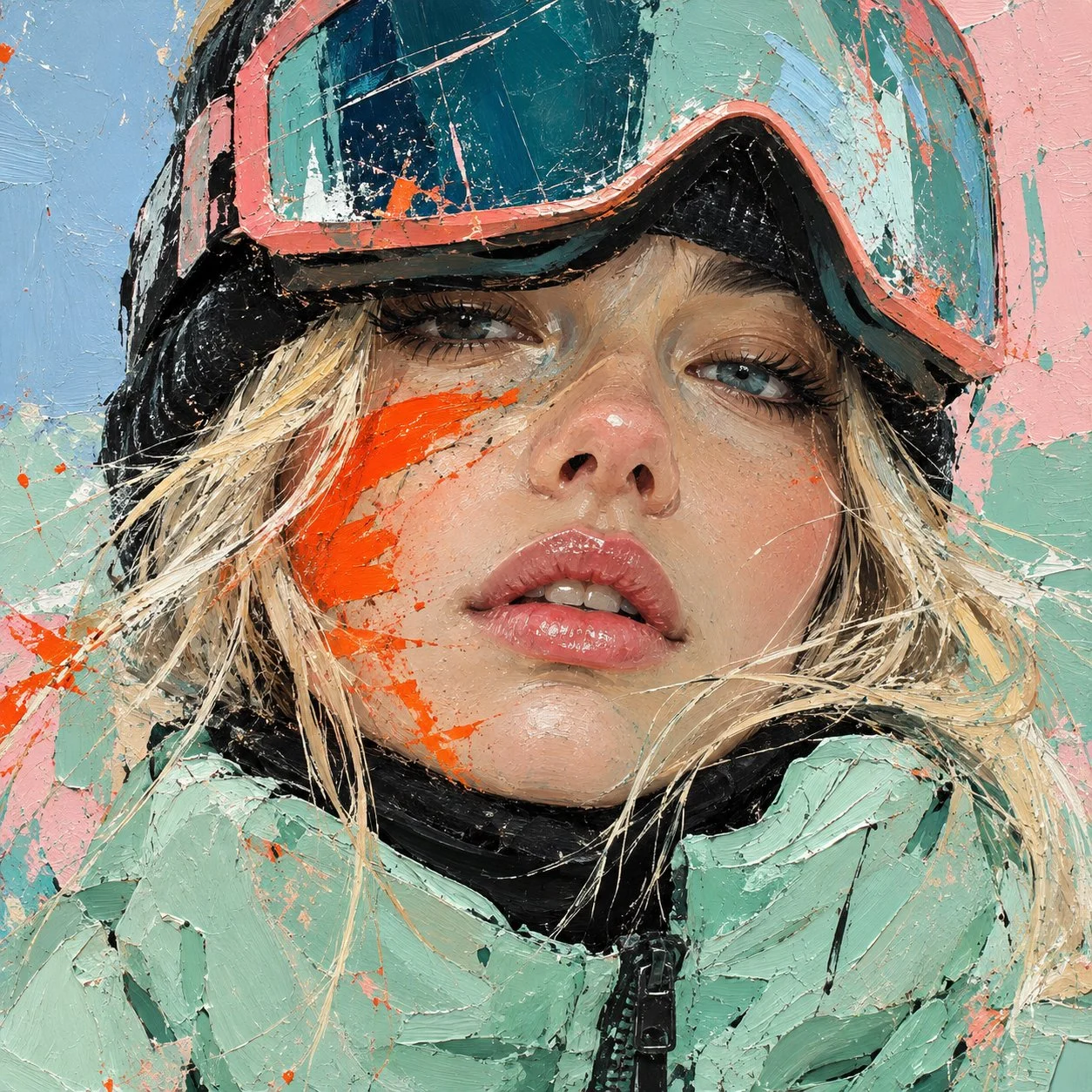 Aria fredda, colori audaci e un po' di bellissimo caos. 🎨❄️