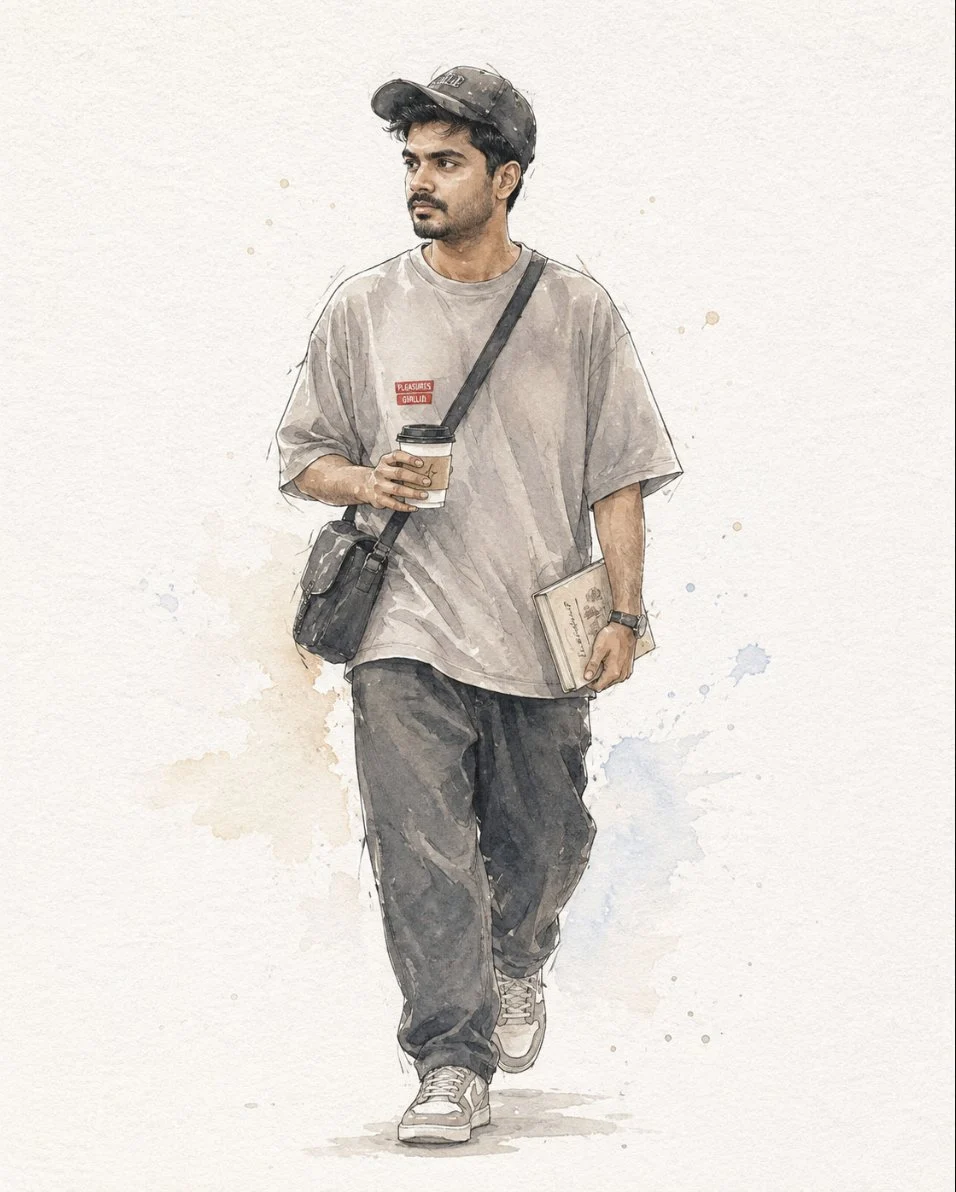 Minimalist vibes & soft watercolor tones