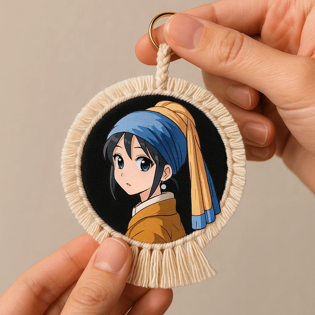 Badge in stile anime