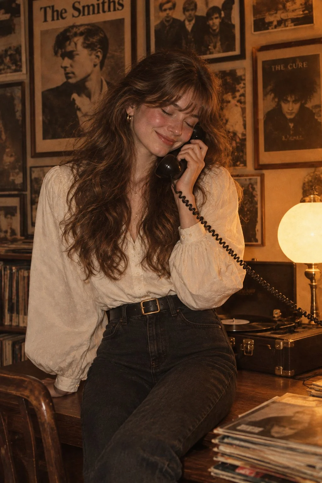 Alcune chiamate diventano ricordi prima ancora che la conversazione finisca. ☎️🤎🎶