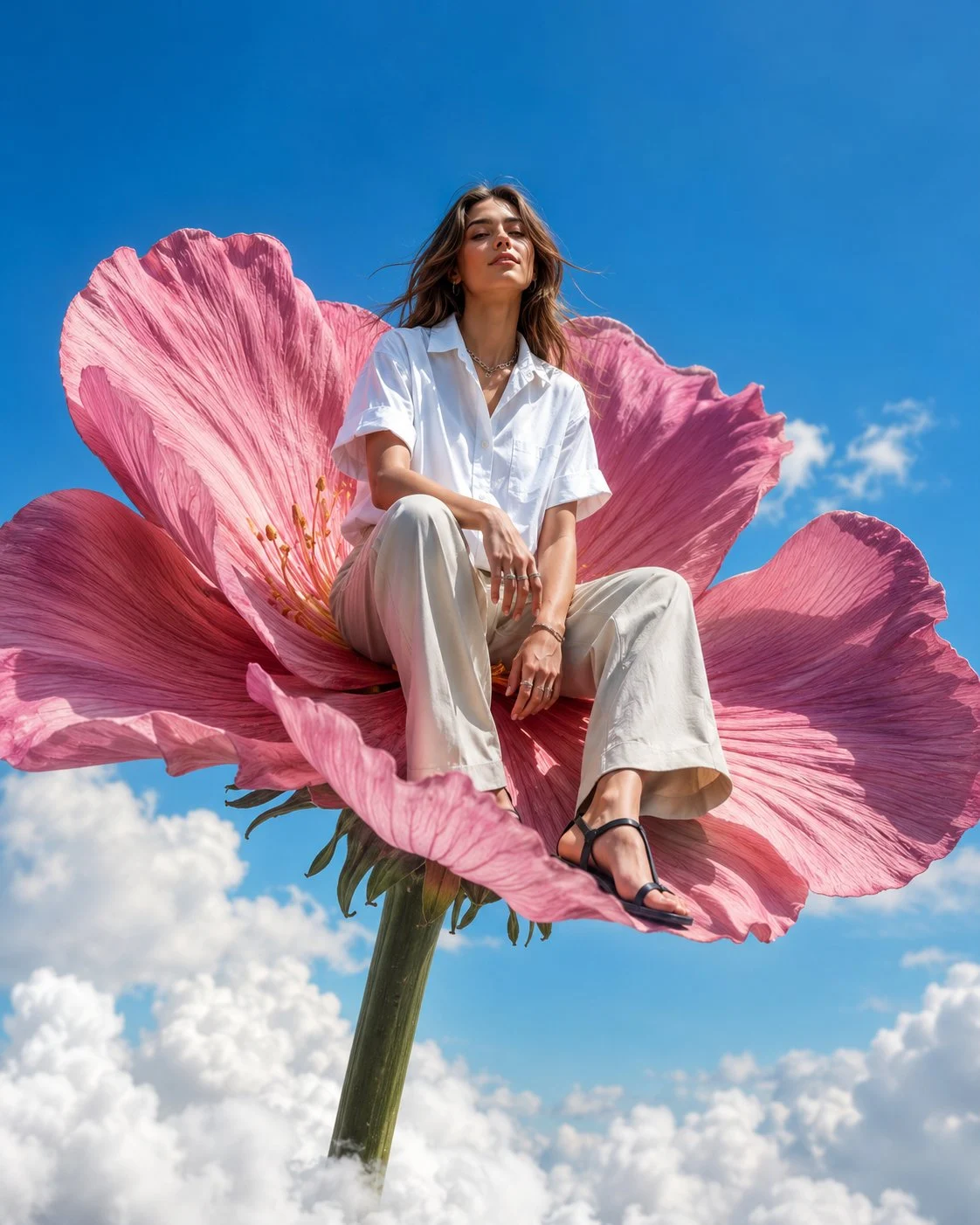 Un poco surrealista, un poco onírico… 🌸☁️
