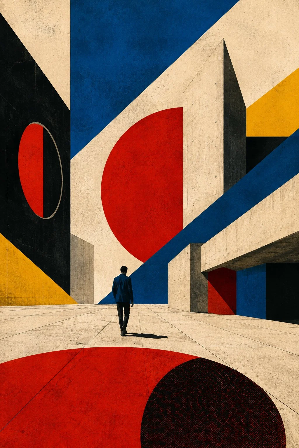 La geometria parla più forte delle parole. 🔴🔵🟡