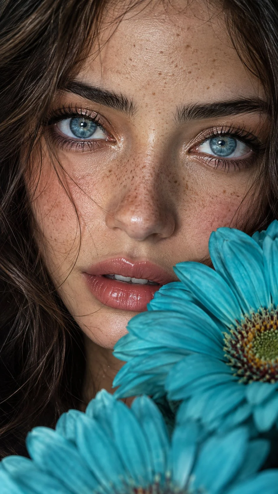 Des yeux qui racontent toute une histoire. 🩵