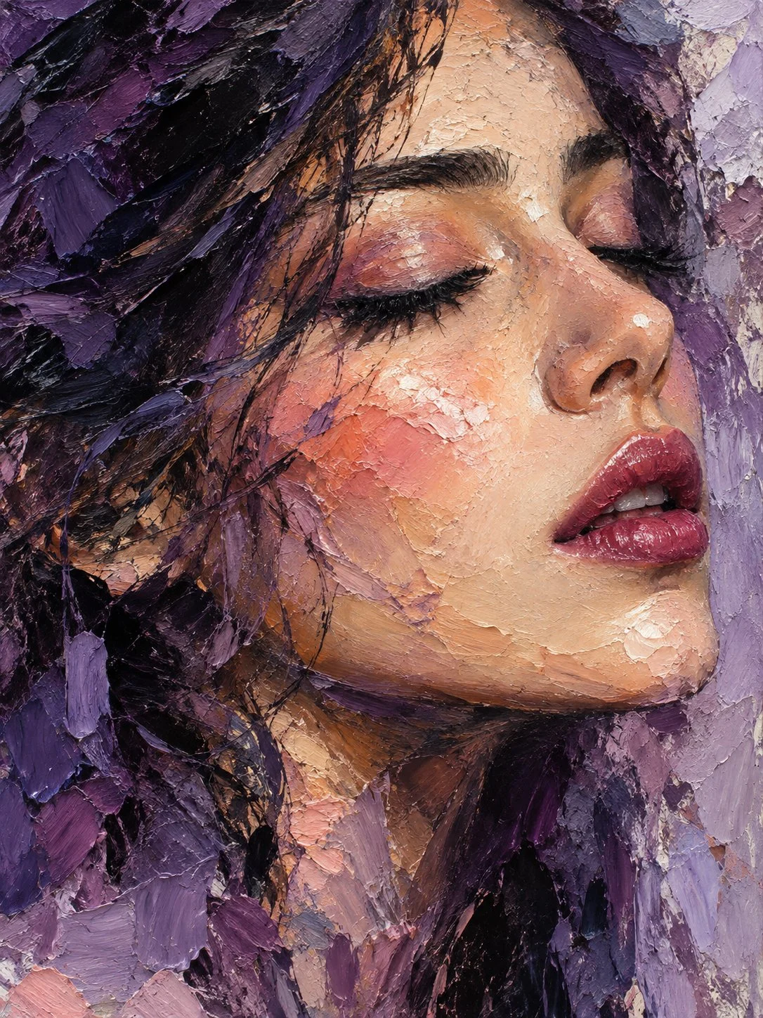 美、情感与色彩——凝结在每一笔触中。🎨