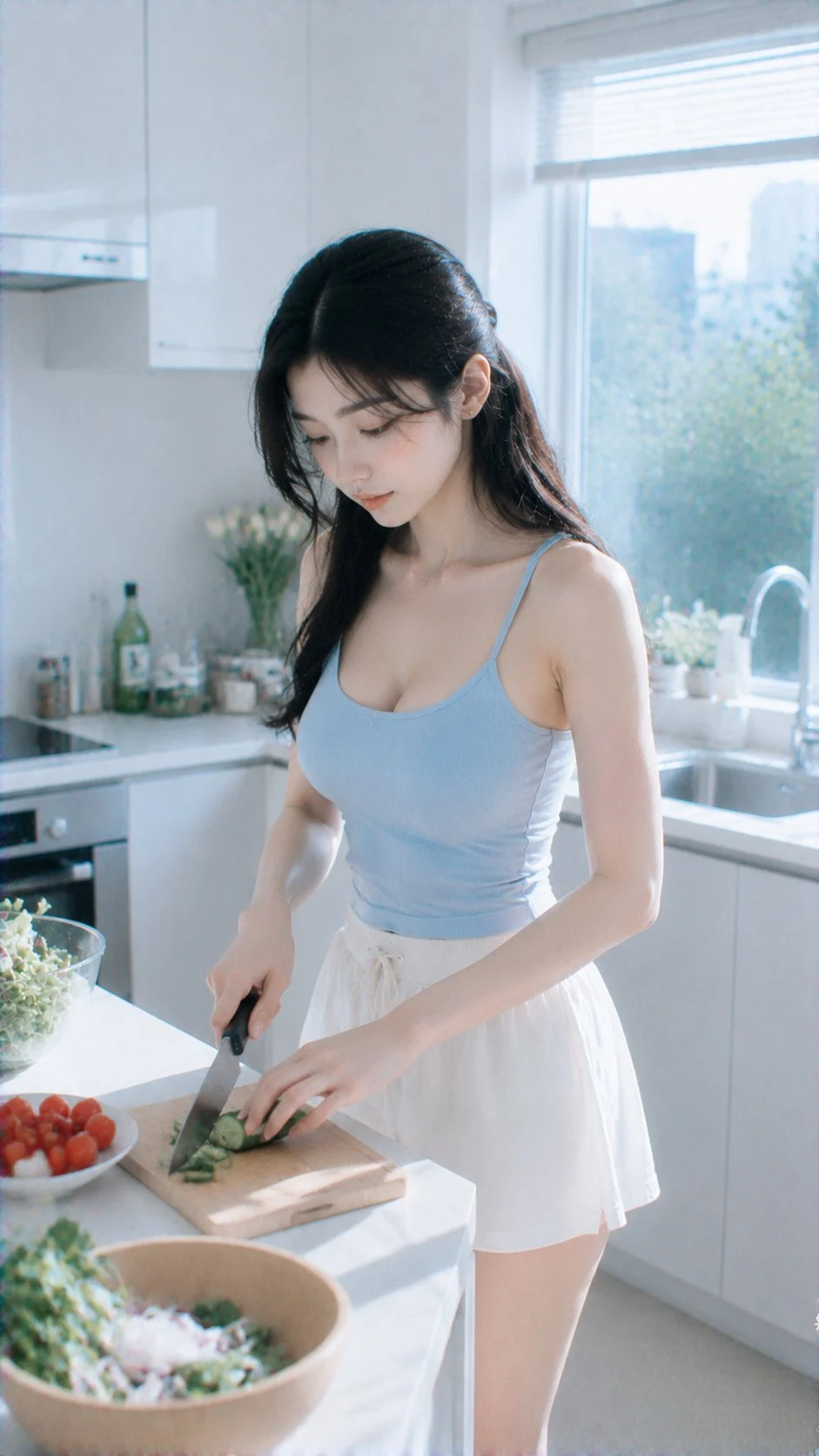 Stile foto quotidiana CCD freddo-bianco e limpido × foto domestica