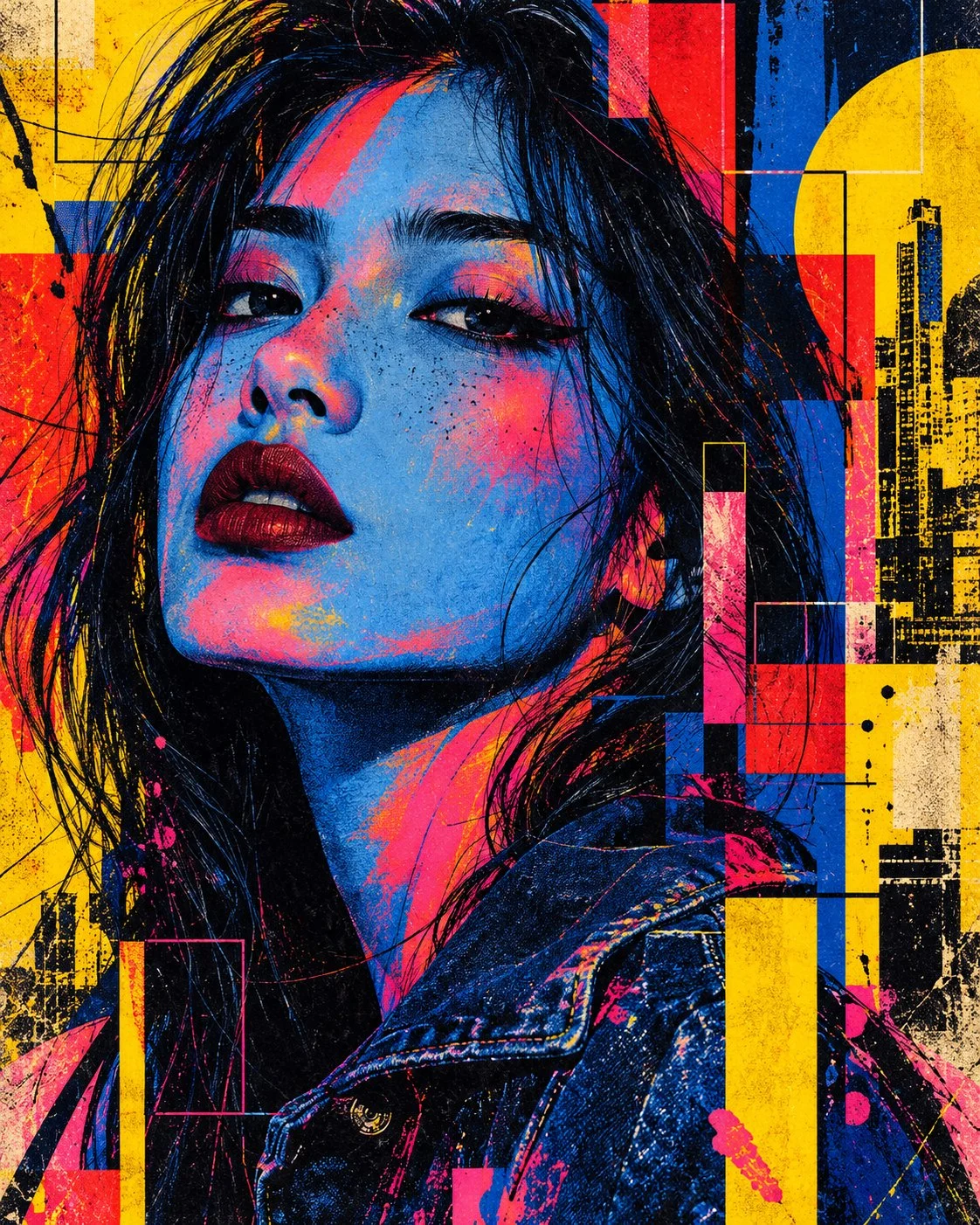 Ambiente neón. Energía audaz. Arte puro. ⚡🎨