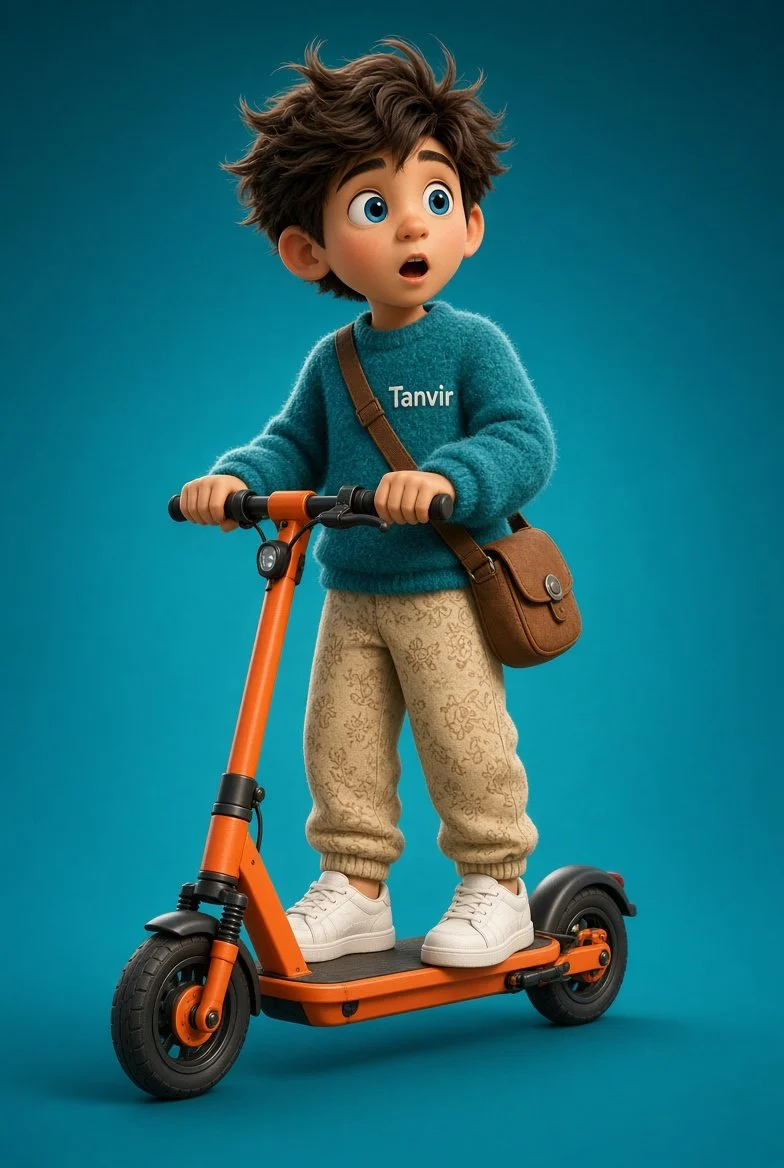 Piccolo pilota, grande avventura. 🛴💙