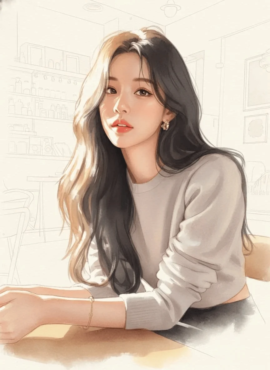 Dreamy Korean Manhwa Style