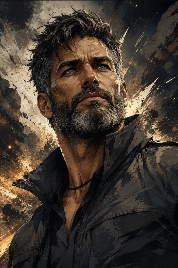 🎨 Ritratto cinematografico di guerriero — Prompt per arte IA