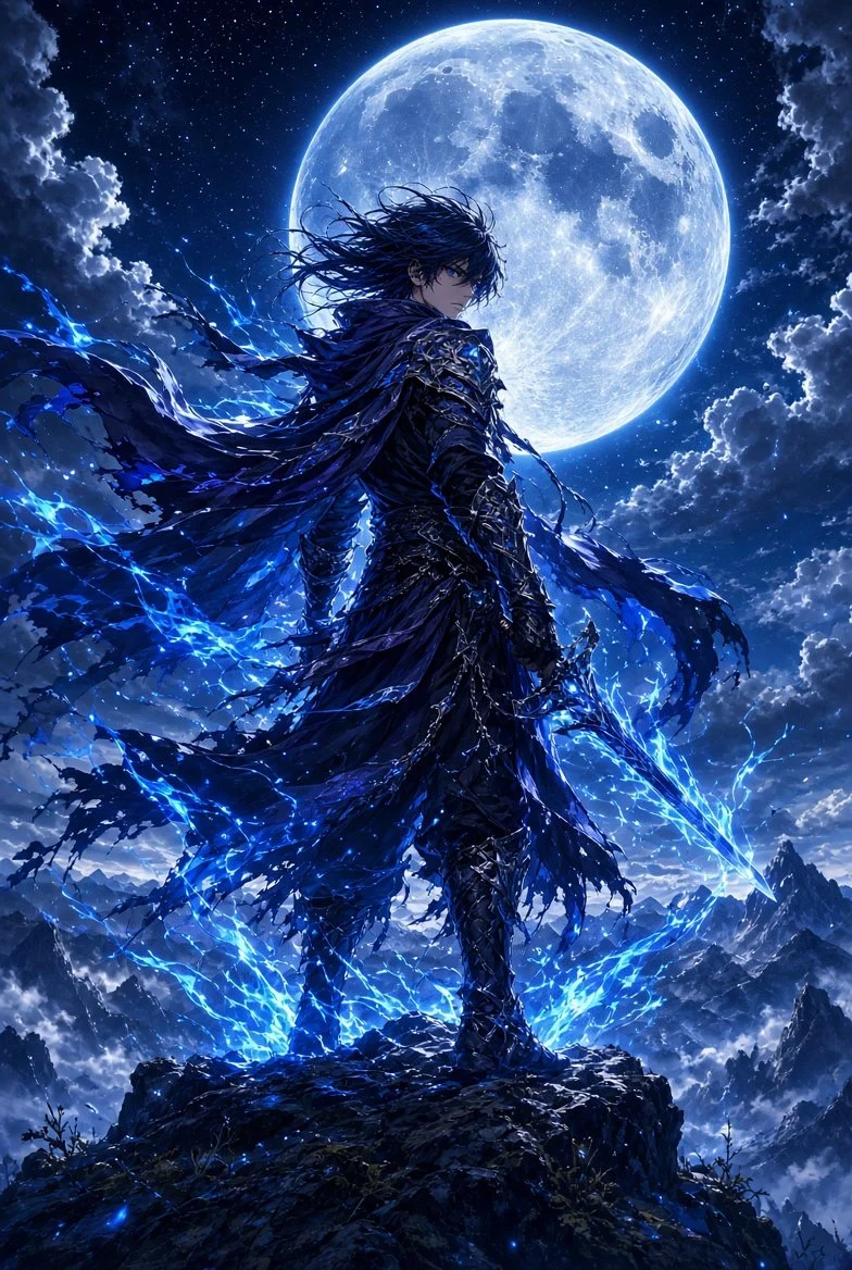 Sous la pleine lune…