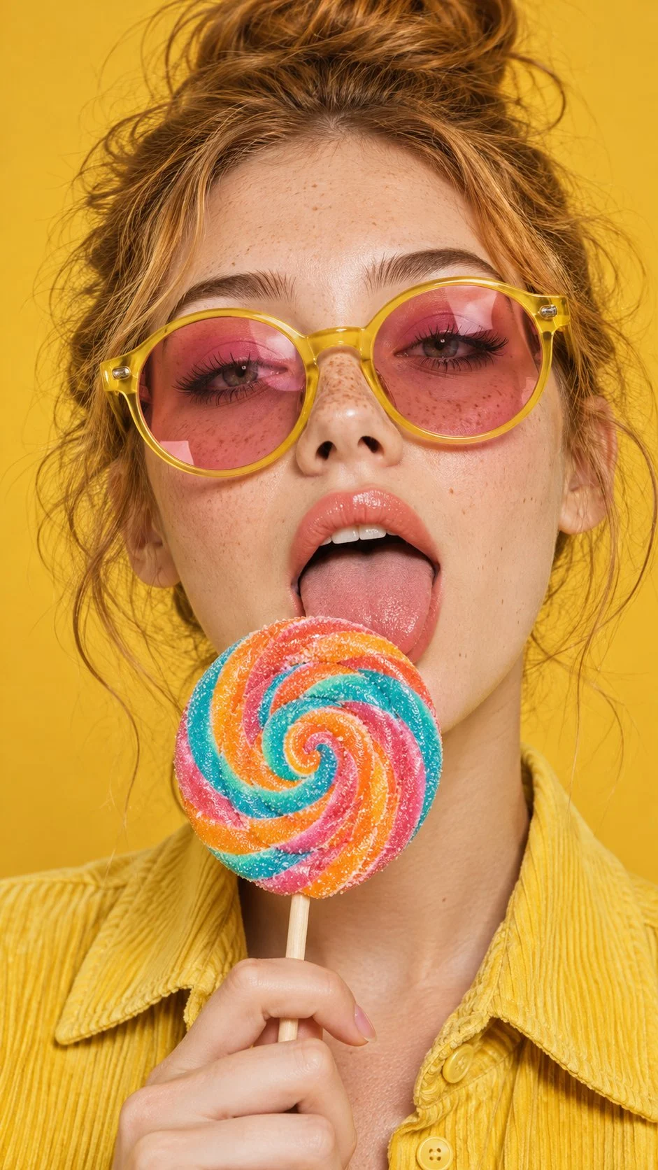 Dolce, audace e un po' sfacciata. 🍭💛