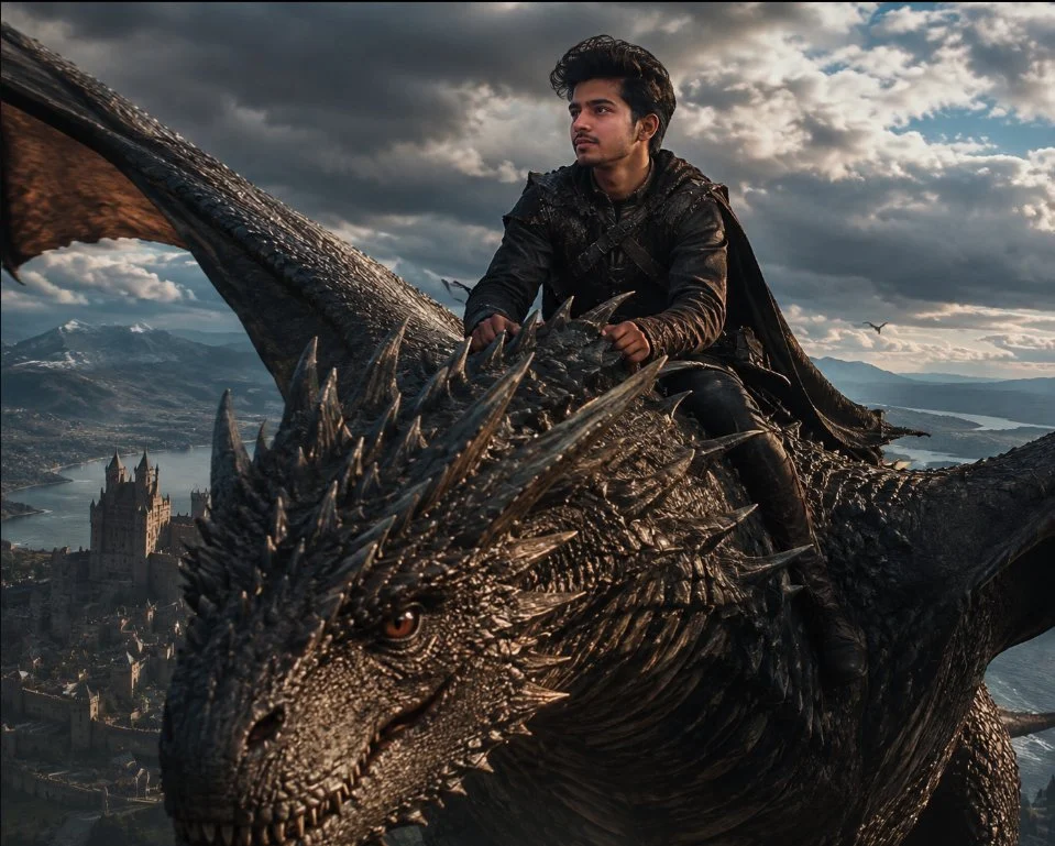 Alcuni nascono per governare. Altri nascono per cavalcare i draghi. 🐉⚔️