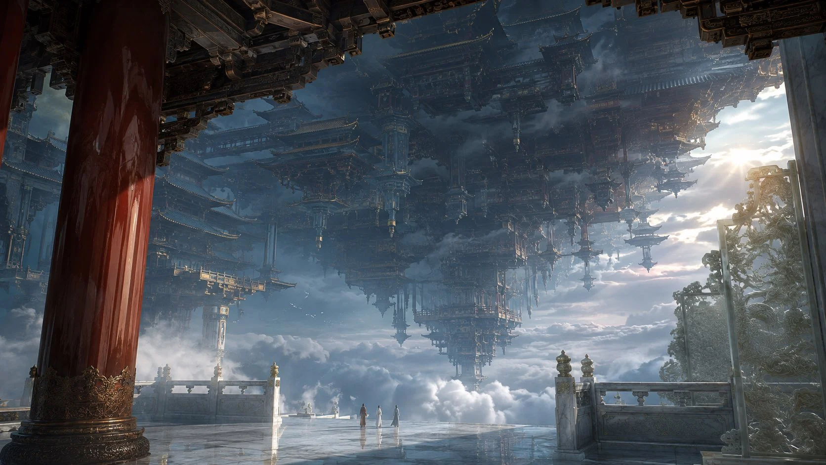 GPT Image 2 Generates the Cloud-Top Heavenly Palace