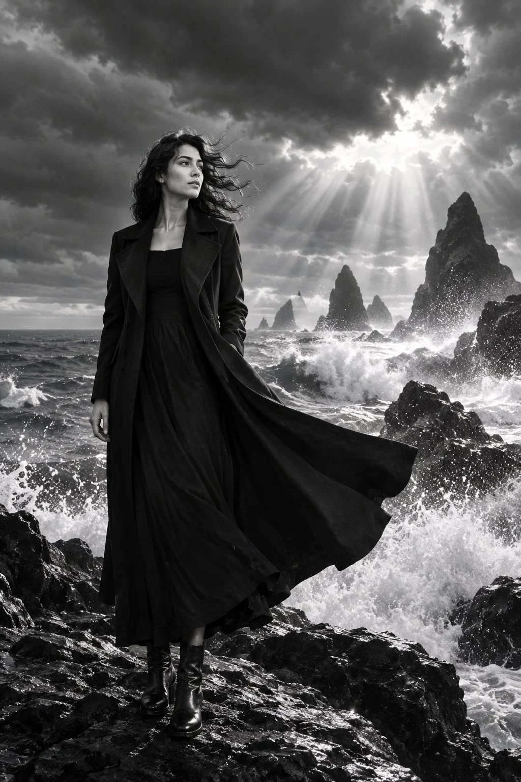 Wo der Sturm auf die Seele trifft. 🌊🖤