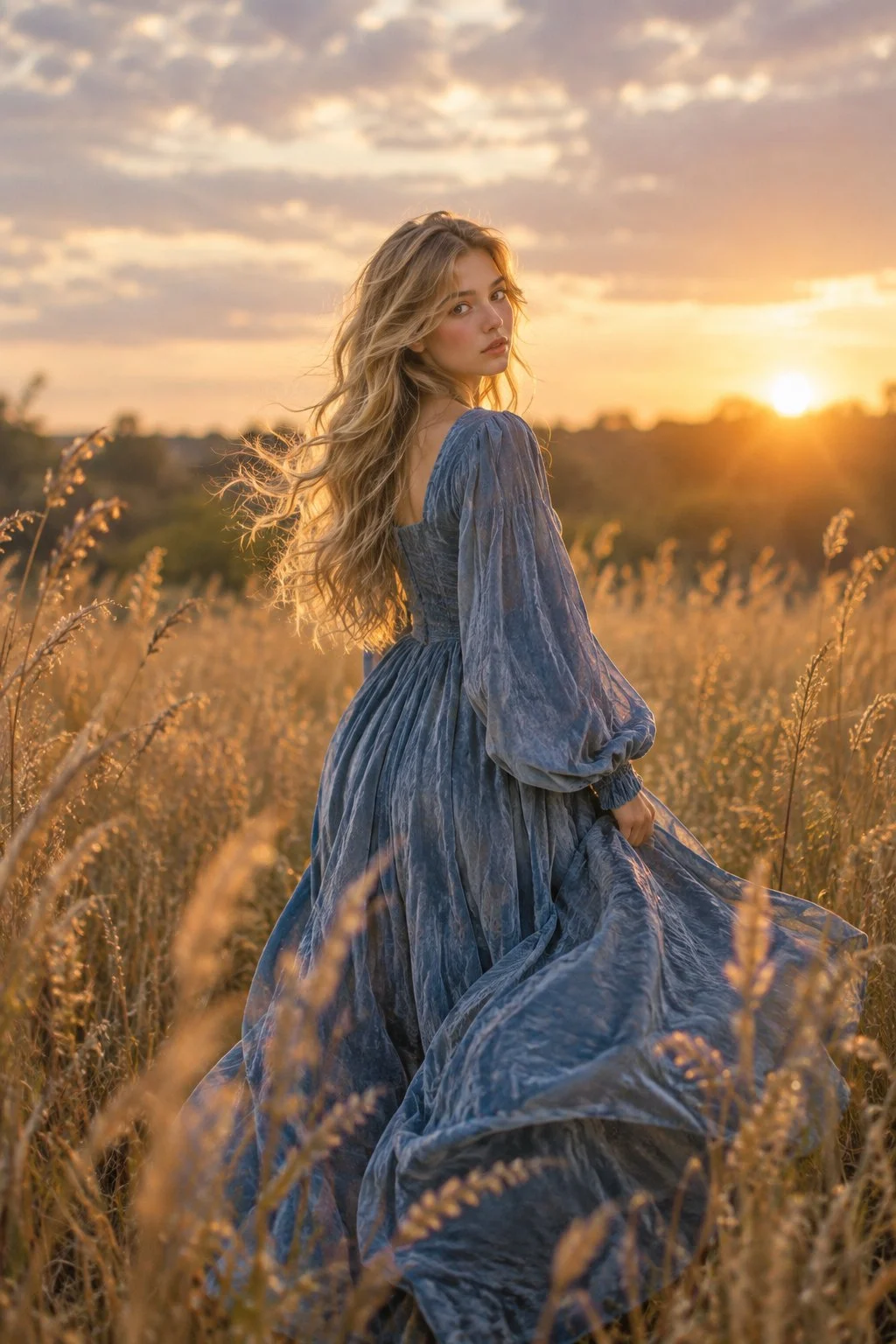 Goldene Stunde, eine leichte Brise und eine im Feld verborgene Geschichte. ✨🌾