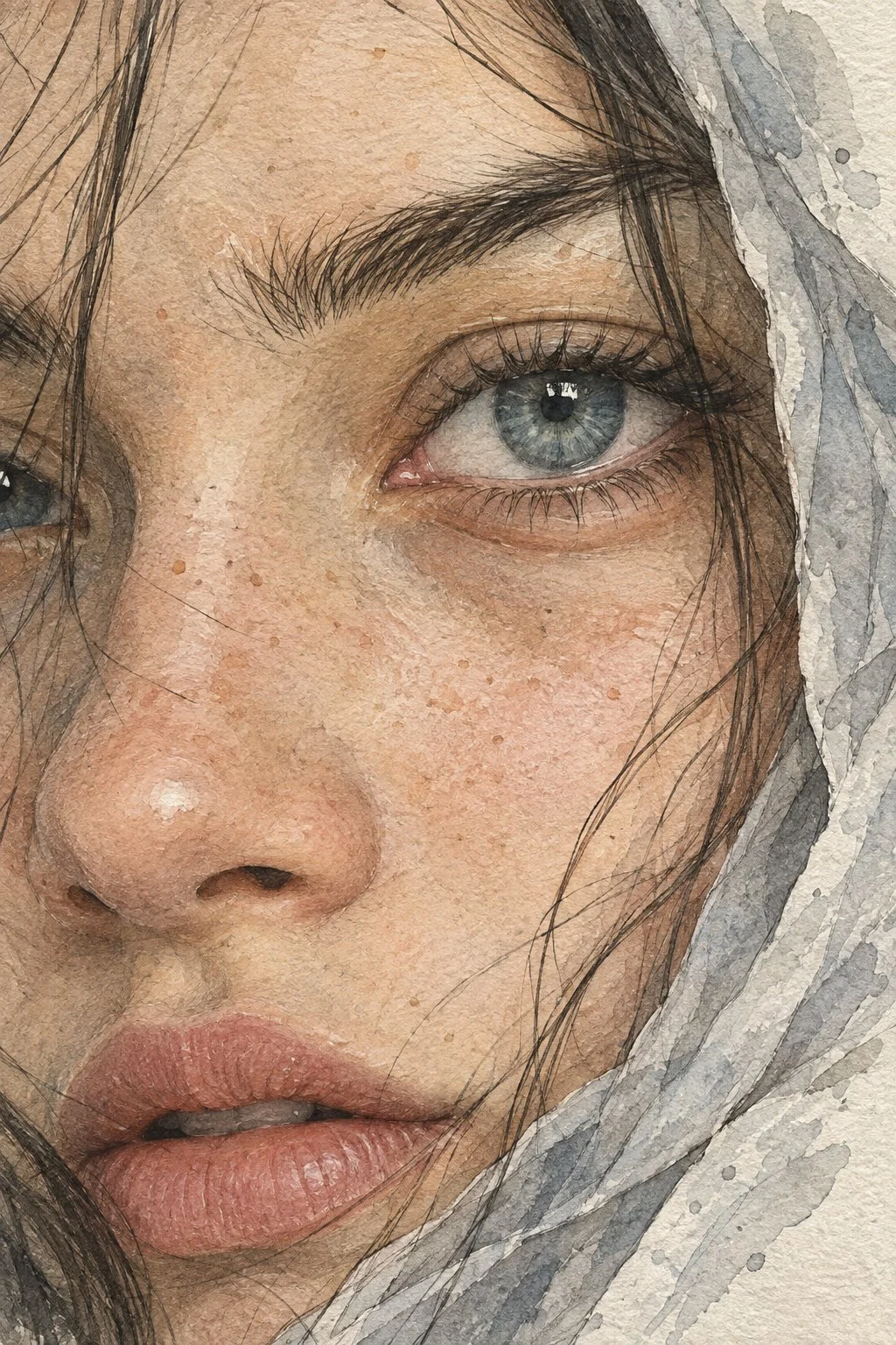 Un œil. Mille histoires non racontées. 👁️🎨
