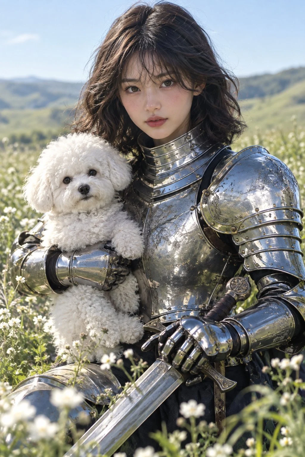 Acciaio, coraggio e un po' di soffice peluria bianca. ⚔️🐶