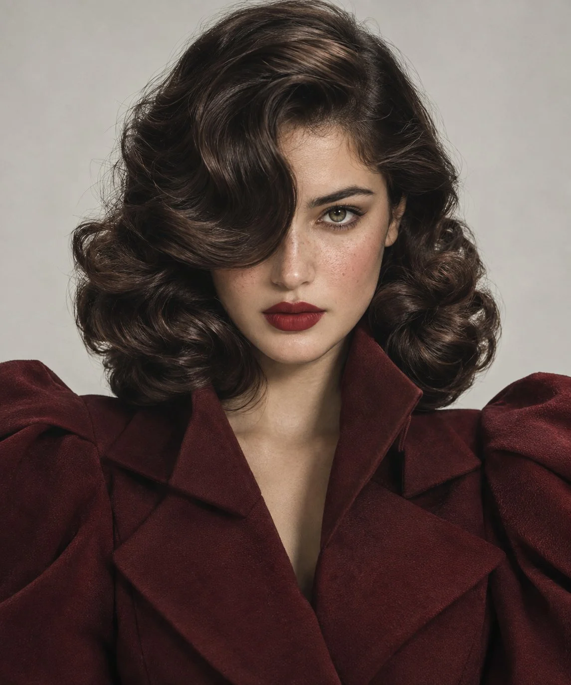 Glamour vintage, envuelto en una silueta moderna. ✨🍷