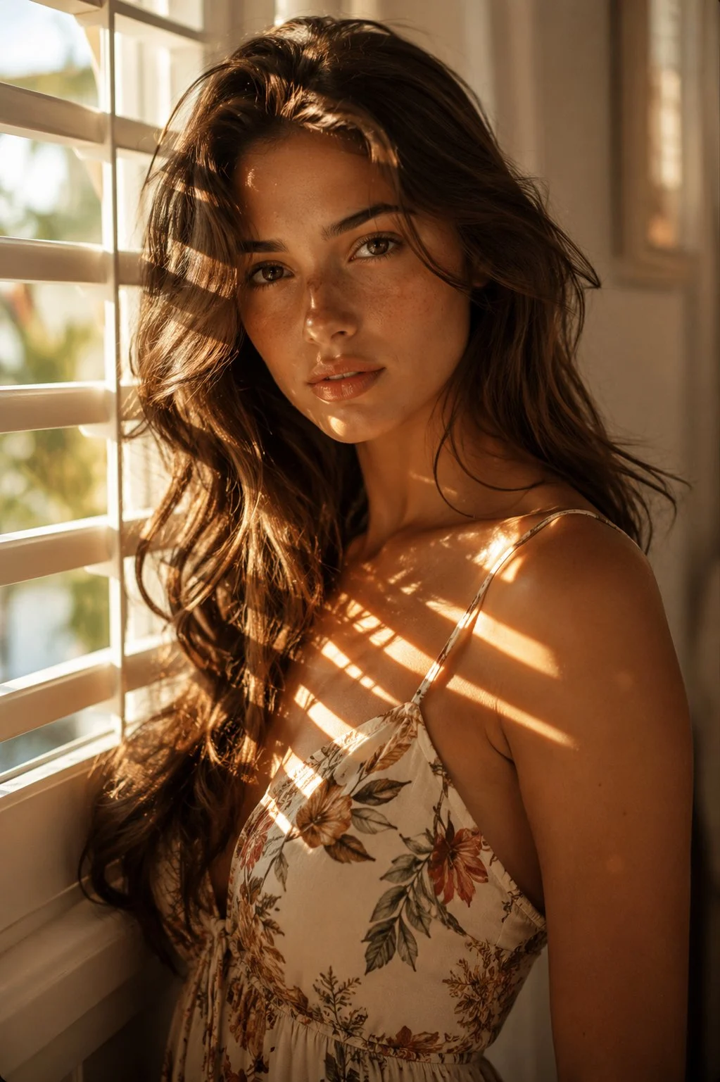 Elle portait la lumière du soleil comme une seconde peau.