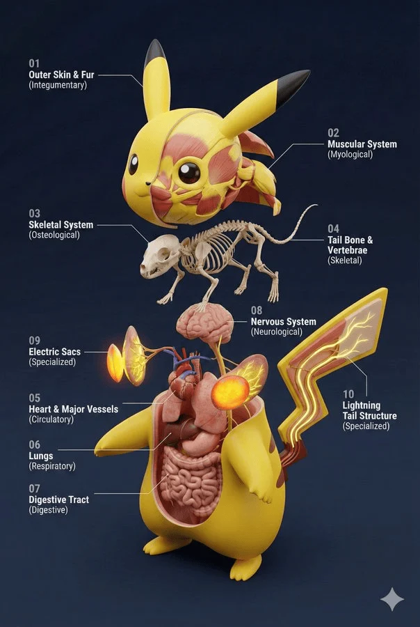"Dissect" the Body Structure of Any Organism