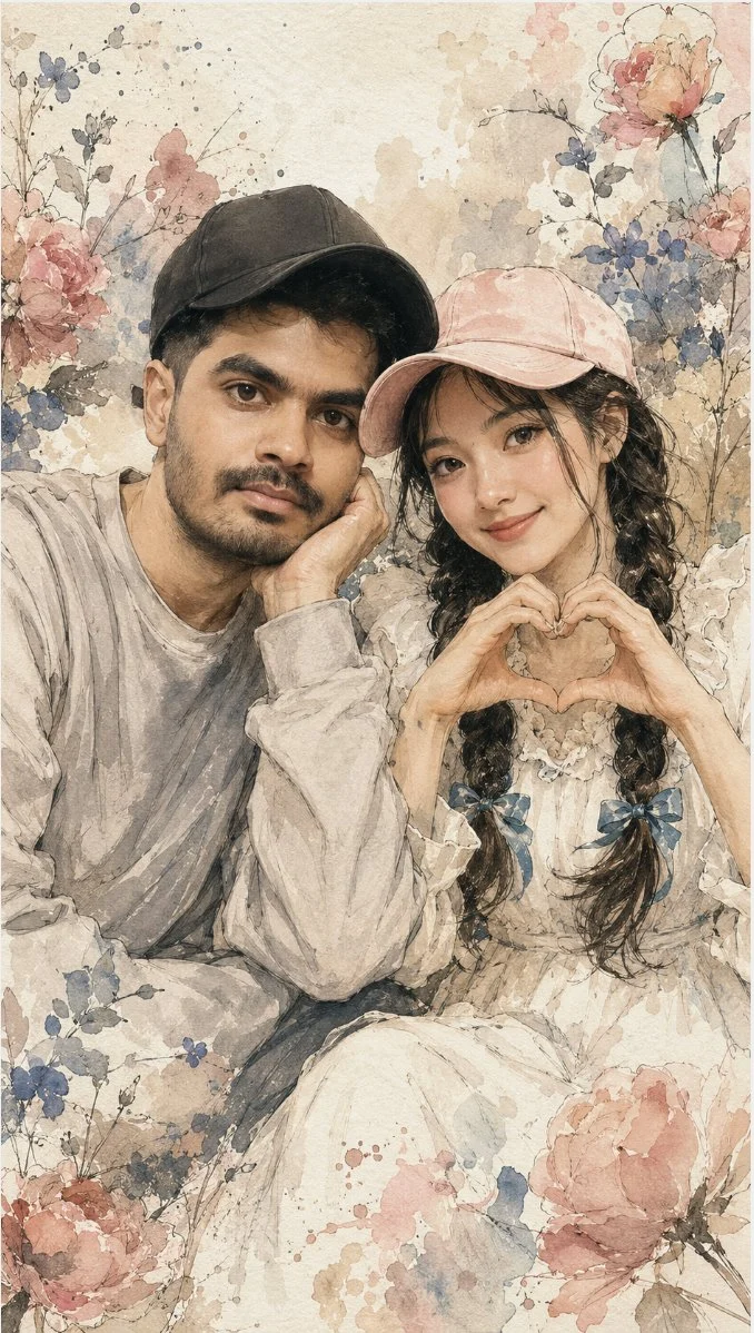 Alcuni momenti meritano l'acquerello invece delle parole. 🎨