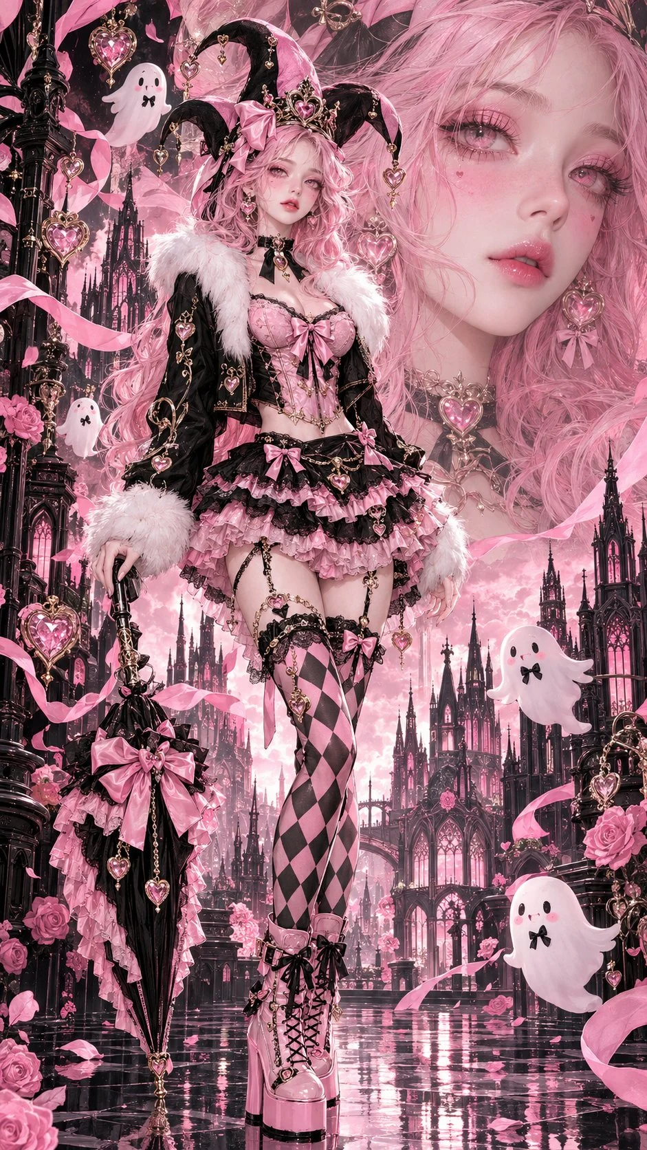 Un po' di caos, un po' di magia e tantissimo rosa 🖤🎀