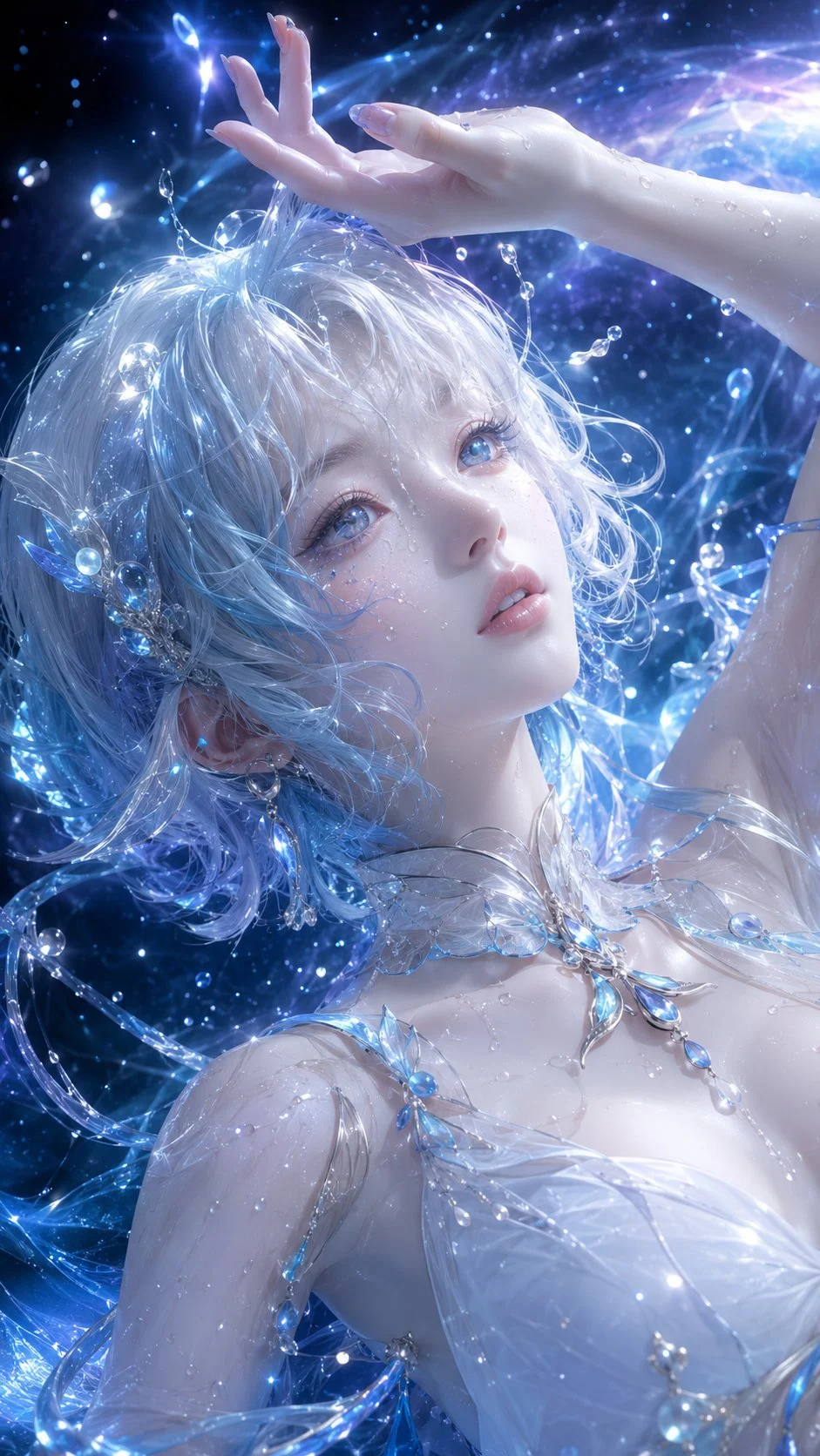 Ilustración fantástica 3D CG con GPT Image 2: Diosa Yue Lan