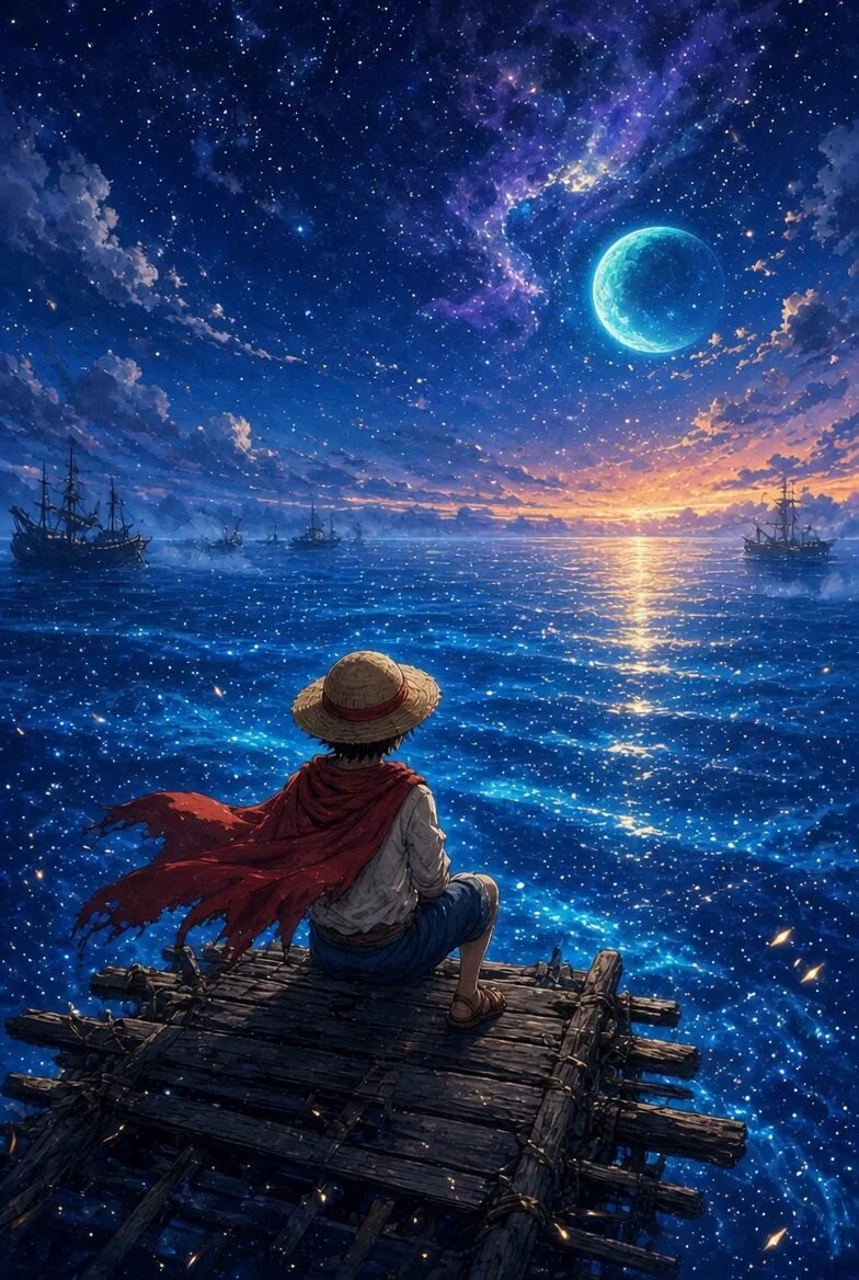 Somewhere between the sea and the stars… 🌊