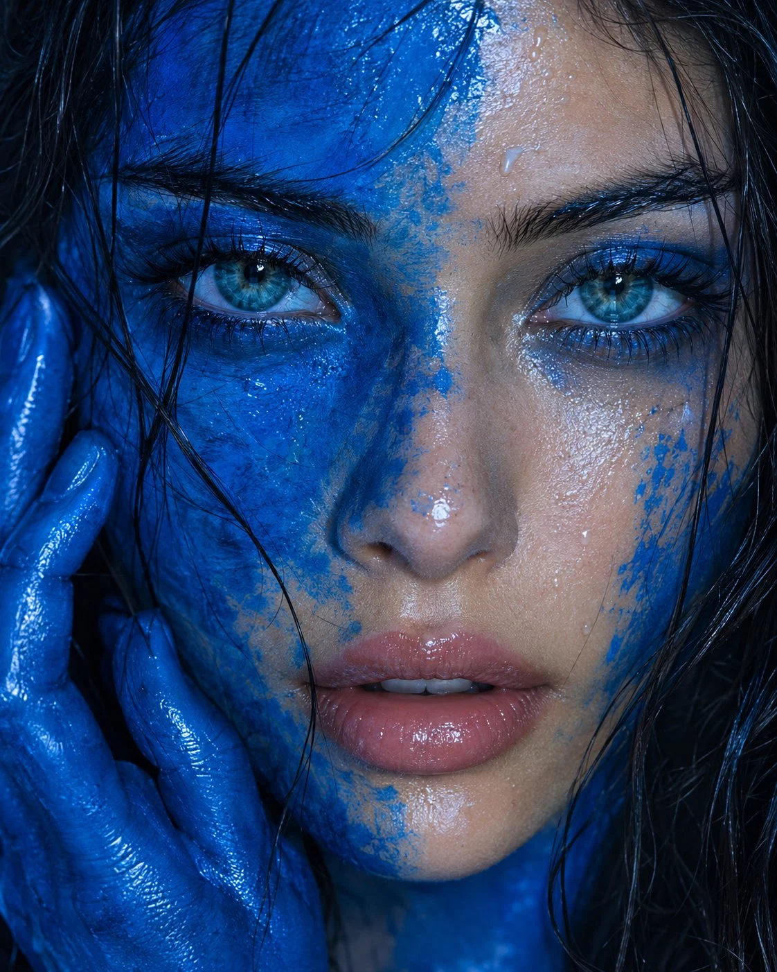 Non è solo bellezza — è un intero stato d'animo dipinto di blu. 💙