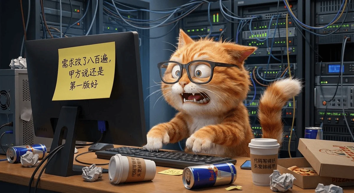 Gatto Codice Pazzo