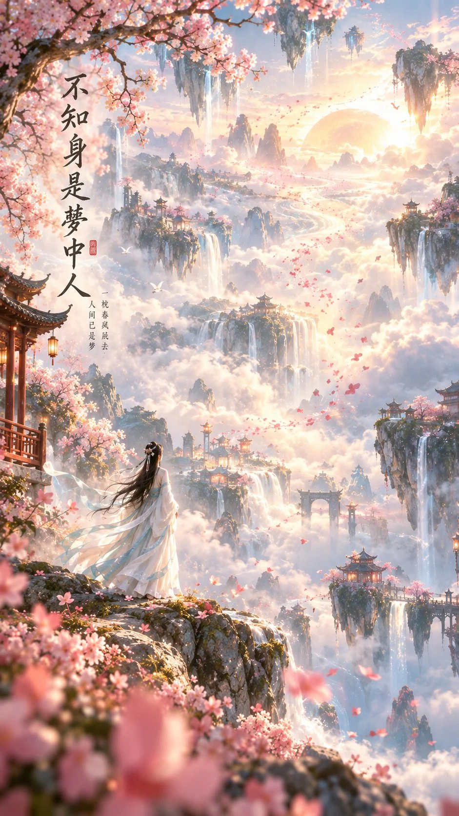 GPT Image 2.5生成东方梦境美学艺术海报