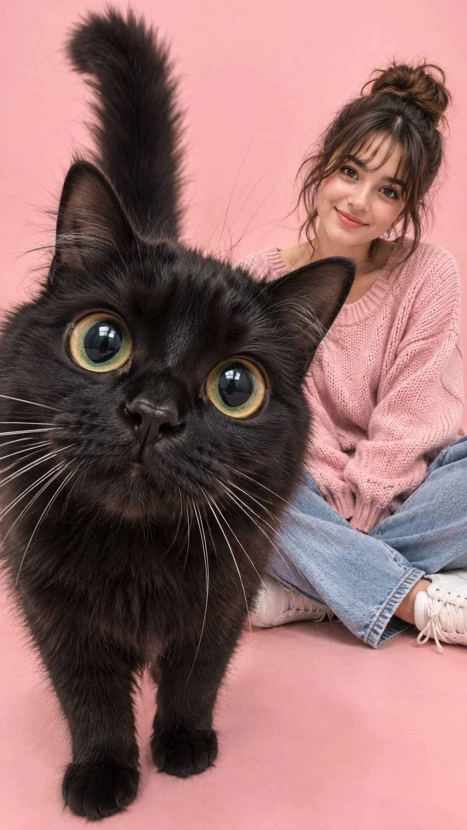 POV: Il tuo gatto ha deciso di rubarti tutta l'inquadratura. 🐈‍⬛